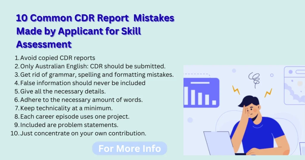 Common CDR Report Mistakes for Skill Assessment Engineers