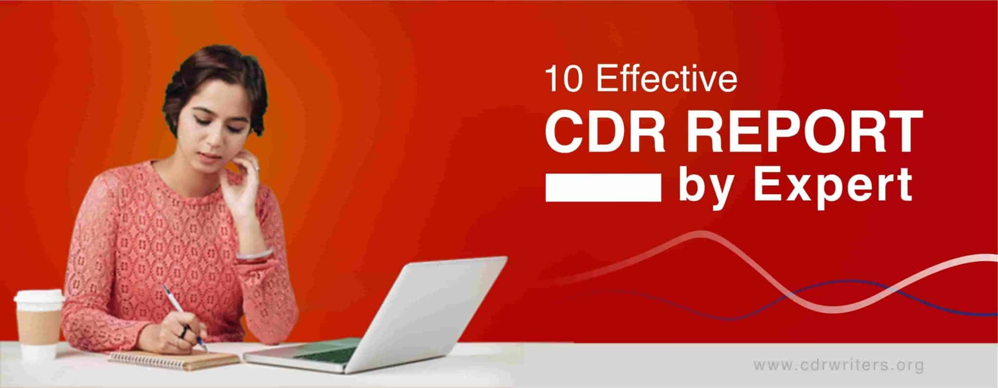 effective cdr report