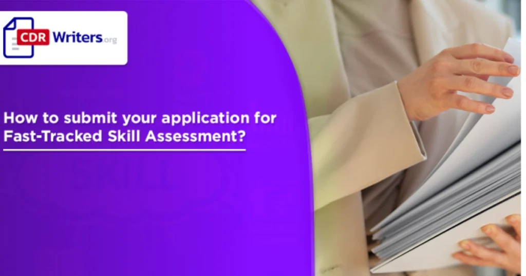 How to submit your application-for Fast Track Skill Assessment