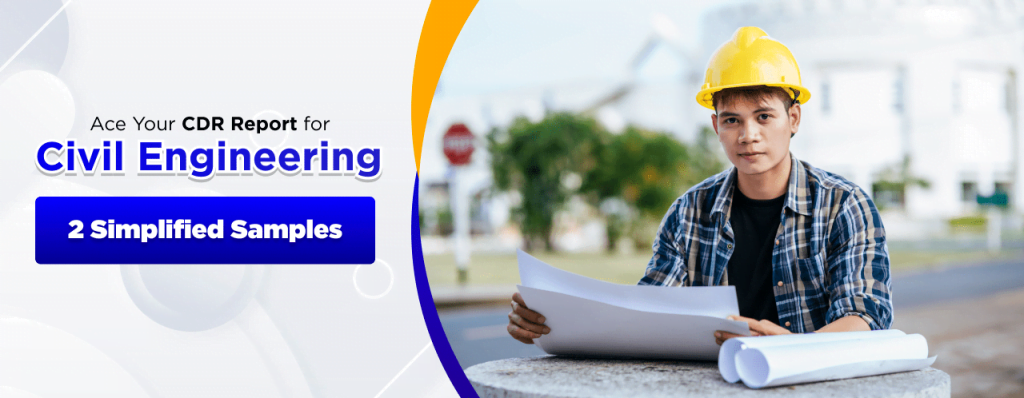 Ace your CDR report for Civil Engineering.