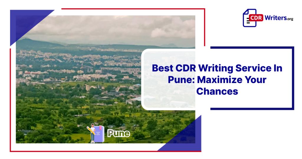 Panoramic view of Pune's landscape, promoting the best CDR writing service in Pune.