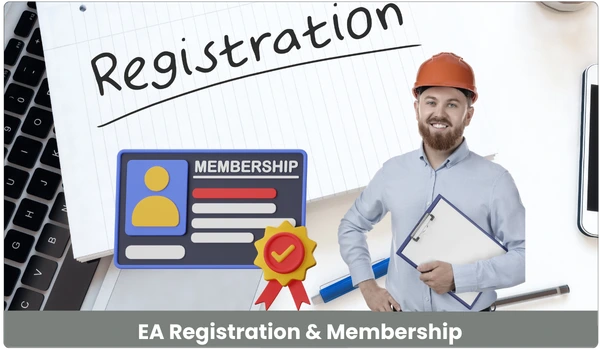 EA registration and membership services for engineers