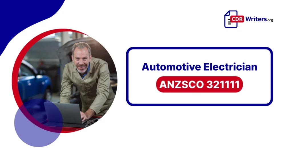 Automotive Electrician ANZSCO Code 321111