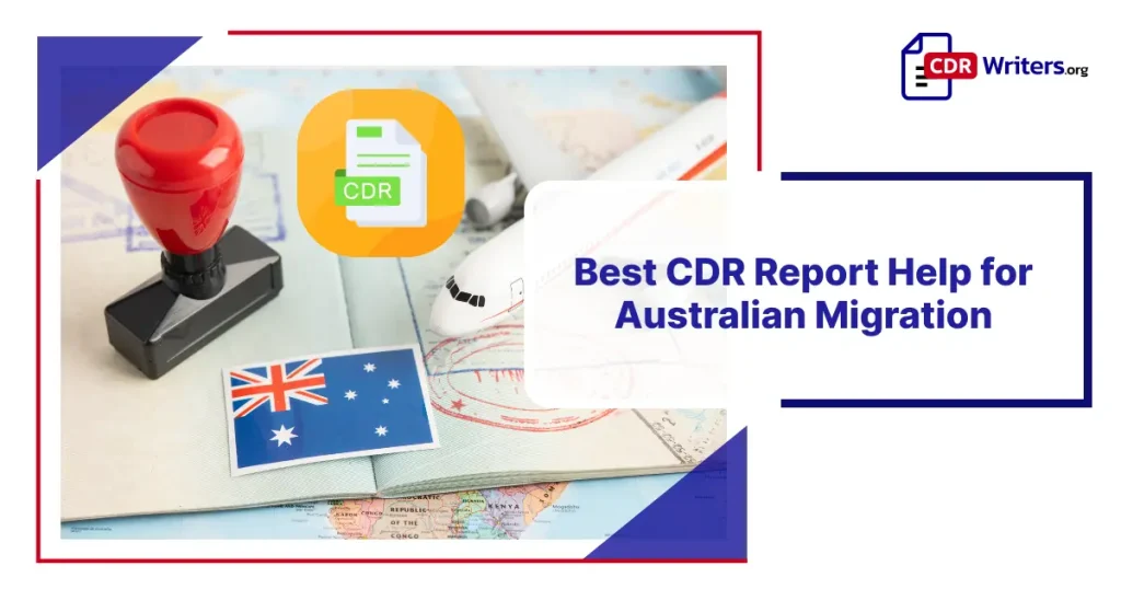 CDR Report Help for Australian Migration