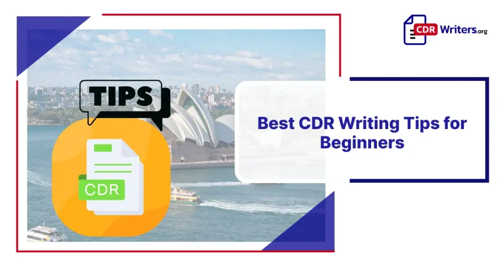 CDR Writing Tips