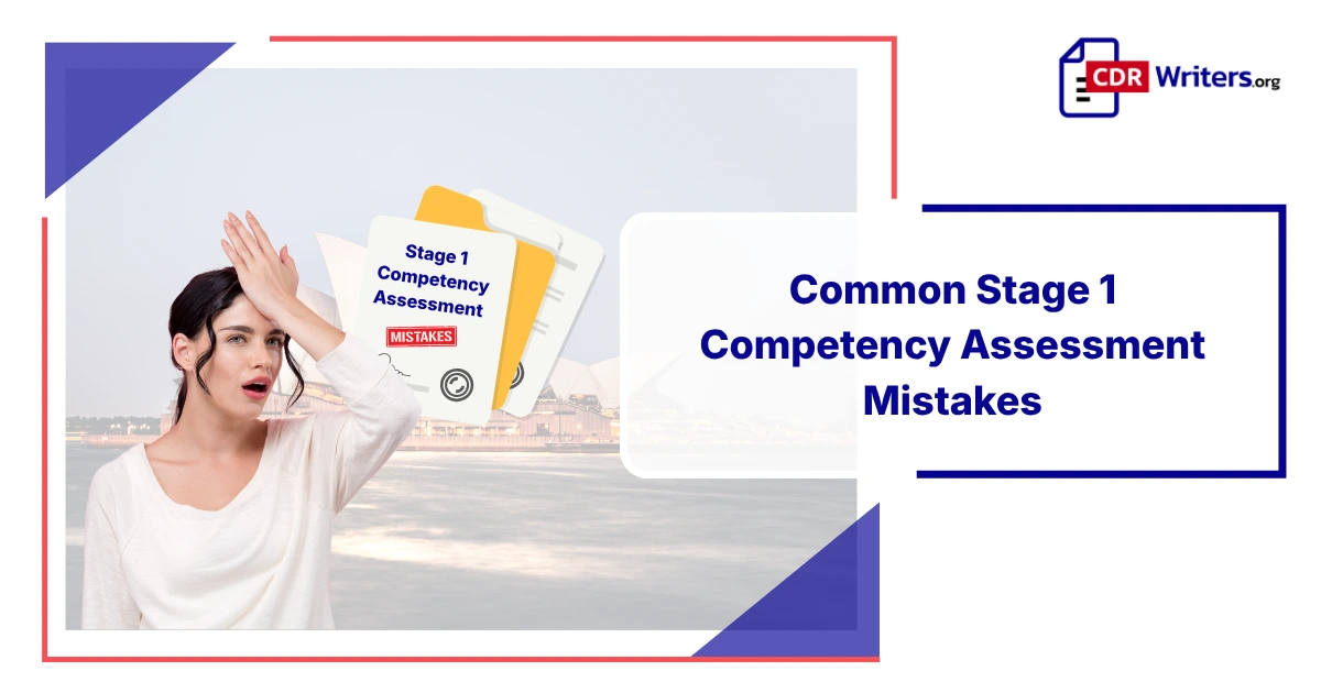 Stage 1 Competency Assessment Mistakes